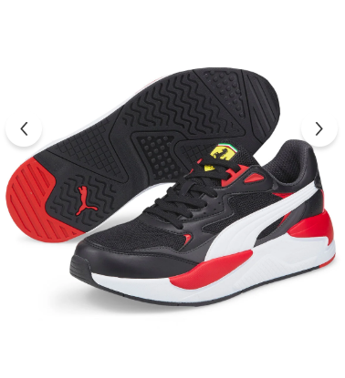 Puma Ferrari X-Ray Speed Erkek Siyah Günlük Stil Ayakkabı