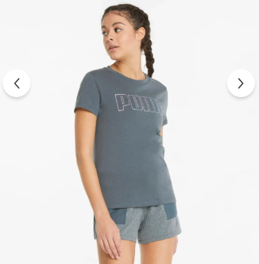 Puma R Stardust Crystalline Short Sleeve Women's Training T-shirt